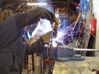  up close welding